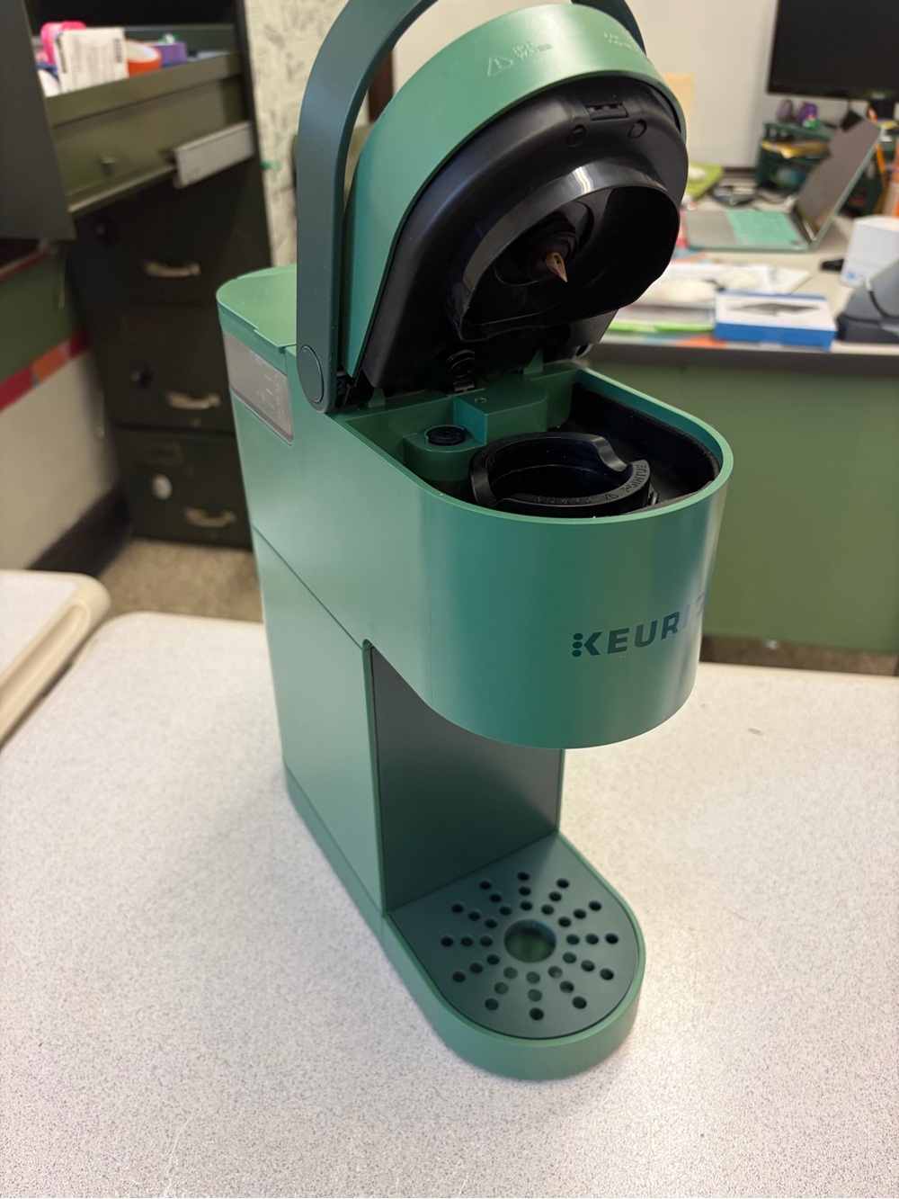 Keurig Single-Serve Mini Coffee Maker in Evergreen